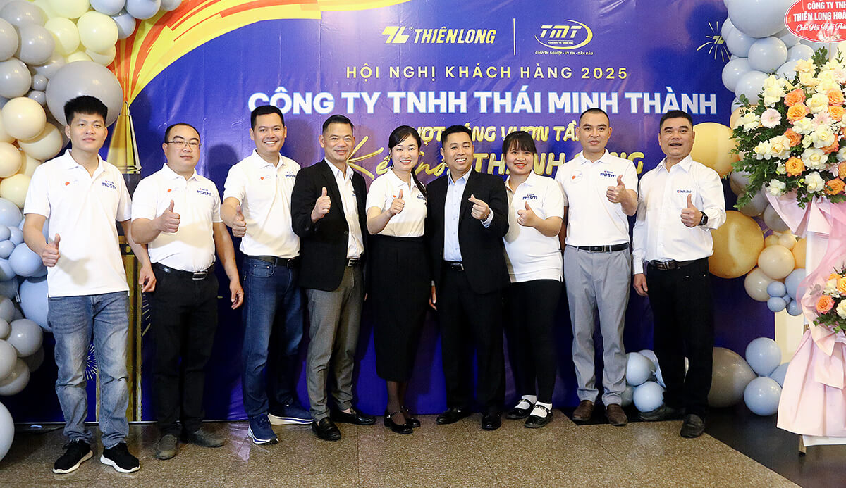 Hội nghị khách hàng 2025 của Thiên Long và Thái Minh Thành là một sự kiện quan trọng giúp kết nối doanh nghiệp, tôn vinh đối tác và mở ra nhiều cơ hội hợp tác. Đây là dịp lý tưởng để các đơn vị trong ngành văn phòng phẩm cập nhật thông tin, học hỏi kinh nghiệm và phát triển kinh doanh bền vững.