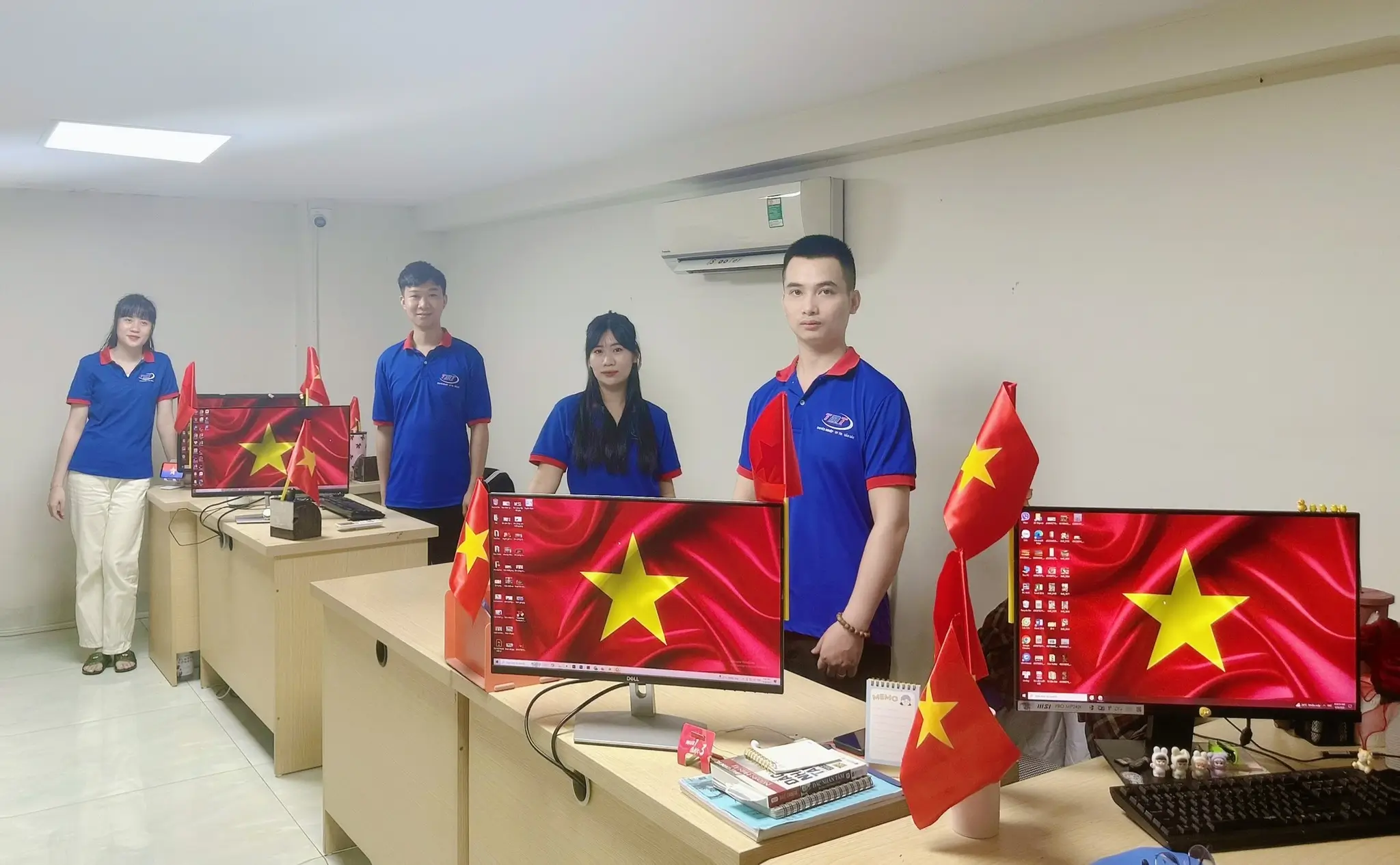 Công ty thái minh thanh hướng ứng ngày giải phóng miền nam thống nhất đất nước